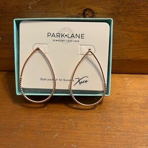 Park Lane Rose Gold Hoop Earrings
